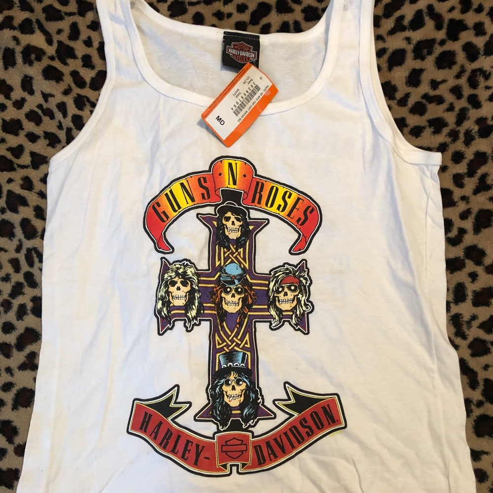 Guns N’ Roses Harley Davidson tank
